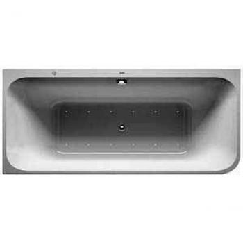Vasca da bagno Duravit Happy D.2, posizionamento sinistro, retro doppio