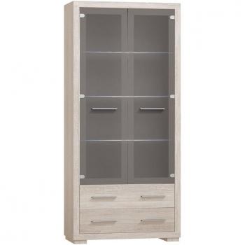 Vetrina Con Porte Santana Quercia 192x88x41 cm