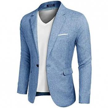 MAXMODA Herren-Jacke – Klassisches Nadelkreuzmuster