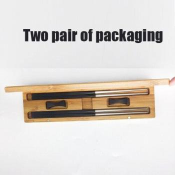 Dual-Use Titanium Alloy Chopsticks