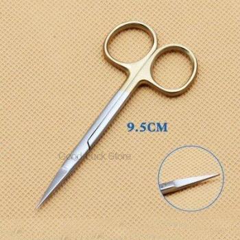 Outil de précision yeux 9,5 cm à lame courbe
