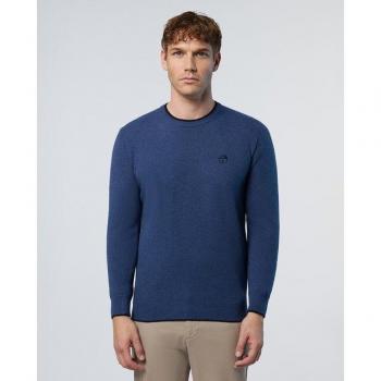 Sweat à capuche bleu North Sails