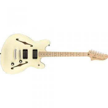 Guitare semi-acoustique Squier Starcaster Affinity Blanc Olympique