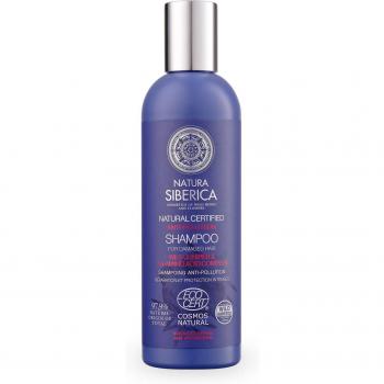 Champú natural certificado anticontaminación Natura Siberica 270 ml