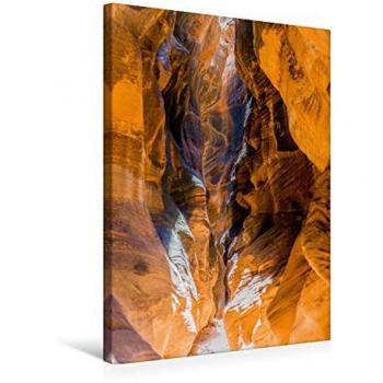 Textil-Leinwand CALVENDO Buckskin Gulch 50 × 75 cm Hochformat – Rolf Hitzbleck Edition