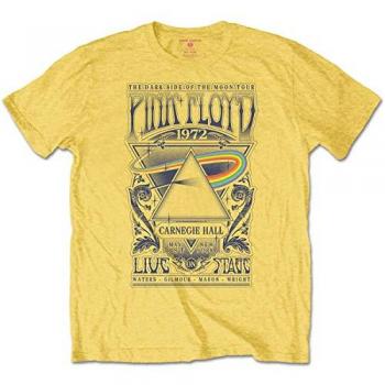 Top unisexe Pink Floyd Carnegie Hall – finition jaune