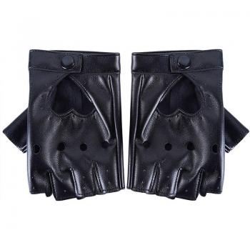 Mittens en cuir pour femmes et filles