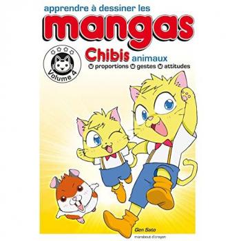 Apprendre Ã  dessiner les mangas Tome 4 : les chibis : proportions, gestes, attitudes