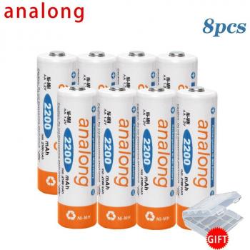 Baterías precargadas AA Ni-MH 1.2V Analong 2A