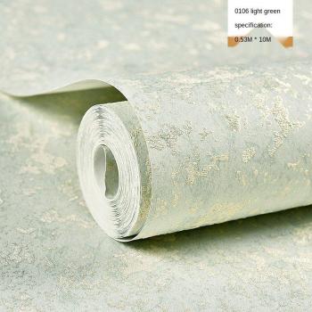 Light Green Non-Self Adhesive Wallpaper
