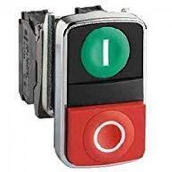 Cabeza de Pulsador Verde y Rojo Schneider Electric