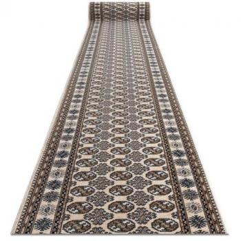 Bespoke Wool Runner 80cm x 500cm (Beige/Navy)