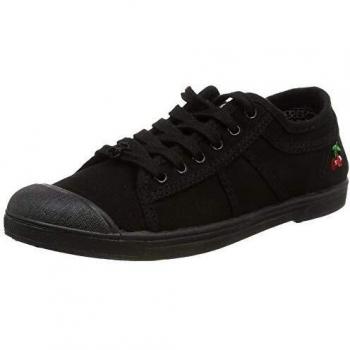 Le Temps des Cerises Basic 02, Sneaker Donna, Nero (Mono Black)