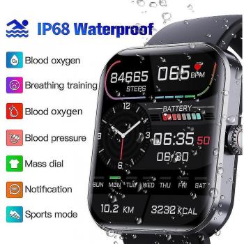 Smartwatch Oro Monitorea Azúcar y Presión