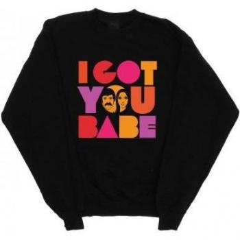 Damen‑Sweatshirt Sonny & Cher „I Got You“ XL – weiß
