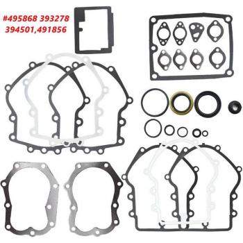 Complete Engine Gasket Assembly for Briggs & Stratton 495868 (393278/394501/491856)