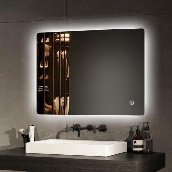 EMKE LED‑Spiegel 3‑Farben: Kaltweiß, Warmweiß, Tageslicht
