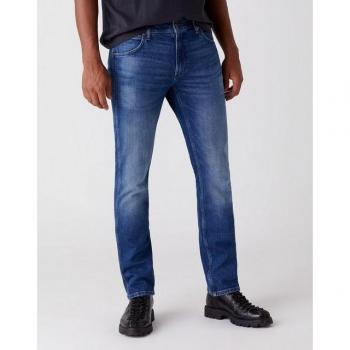 Wrangler Straight Jeans Greensboro – 5‑Pockets – Hard‑Edge Version W15QJX246