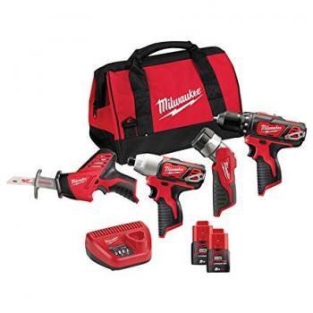 Milwaukee M12 4 Tool Combo Kit