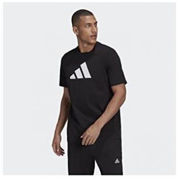 Adidas Herren T-Shirt Future Icons Logo, Dunkelgrau