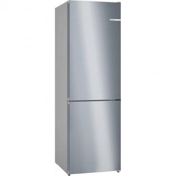 Frigorifero Congelatore Bosch KGN362IDF Serie 4, Libera Installazione, 321 L, Acciaio Inossidabile con NoFrost e VitaFresh XXL