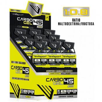 Infisport Gel Énergétique Caféiné Agrumes 70g