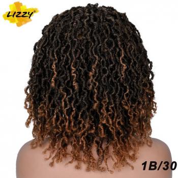 Peluca de Rastas Sintéticas para Mujeres Negras