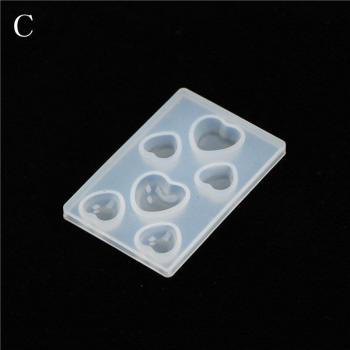 Epoxy Resin Heart Pendant Mold
