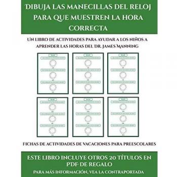 Fichas de actividades de vacaciones para preescolares