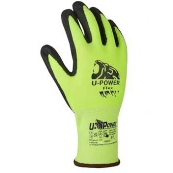 Gants de travail en nylon U-Power Flex Vert 11 XXL