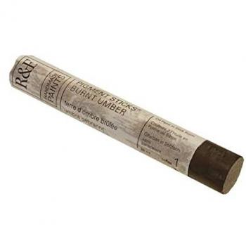 R & F Oil Pigment: Burnt Umber (38 mL)