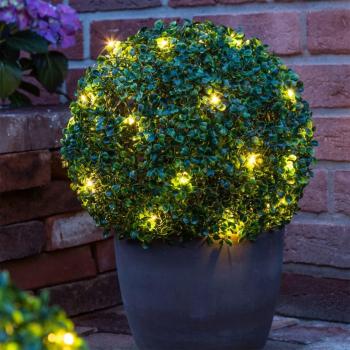 Fausse plante LED diamètre 35 cm
