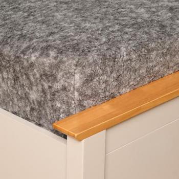 Charcoal Teddy Marl Fitted Bed Sheet