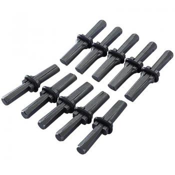 Paquete de 10 Brocas 9/16 con Shims Feather para Herramienta Spli Negra
