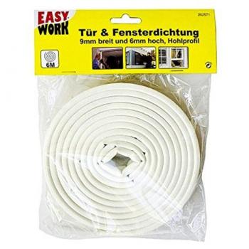 12 Stück Hohlprofil Fensterdichtungen