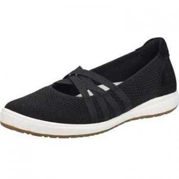 Josef Seibel Caren 67 Ballerina – Schwarze Damen-Variante