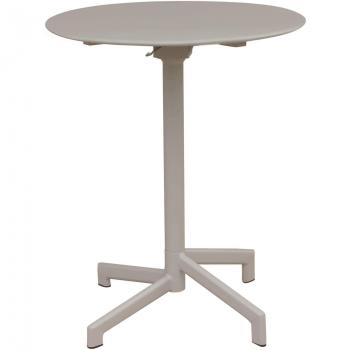 Table Pliable Ø60 cm Rouge pour Pubs et Terrasses