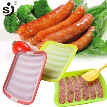 Schinken Wurst Kochform aus Silikon