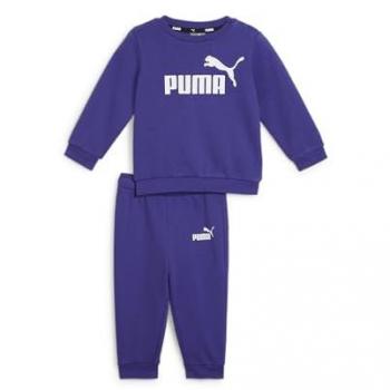 Completo da jogging Puma Minicats Essenziale Unisex Blu 3-6 Mesi