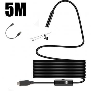 Caméra d'inspection USB 7mm pour Android imperméable