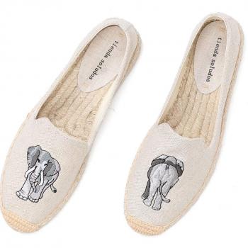 Soludos Women's Straw Moccasins