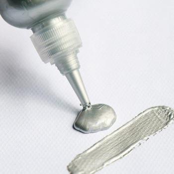 Peinture métallique dorée 60ml pour bricolage
