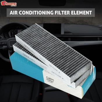 2x Cabin Air Filter with Activated Carbon for Citroen C4, Berlingo, DS5, Peugeot 3008, 5008