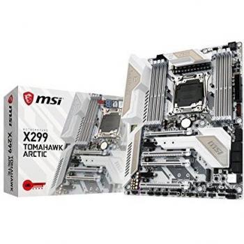 MSI X299 TOMAHAWK ARCTIC – Steel Armor, LGA 2066 DDR4‑4266+ (OC) Board