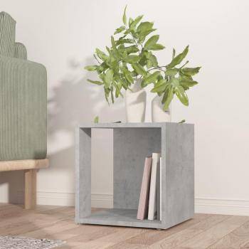 Betongrauer Beistelltisch 33x33x34,5 cm aus Spanplatte