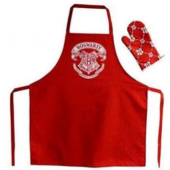 Hogwarts Tablier de Cuisine et Gant Harry Potter
