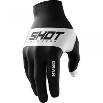 Shot Race Gear Gants de motocross Draw Sky Noirs