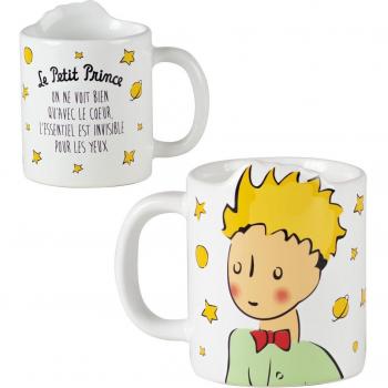 White Multicolor “Little Prince” Mug, 11.5x9 cm – SKU R0007