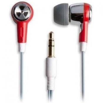 Ifrogz Ozone Rojo Auriculares Alámbricos 1,2 m