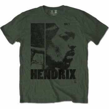 Jimi Hendrix Let Me Live Graphic Tee in Green – L